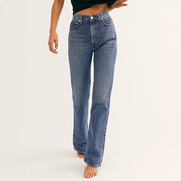 Agolde Denim - AGOLDE Vintage Hi-Rise Flare Jeans in Absolute 28